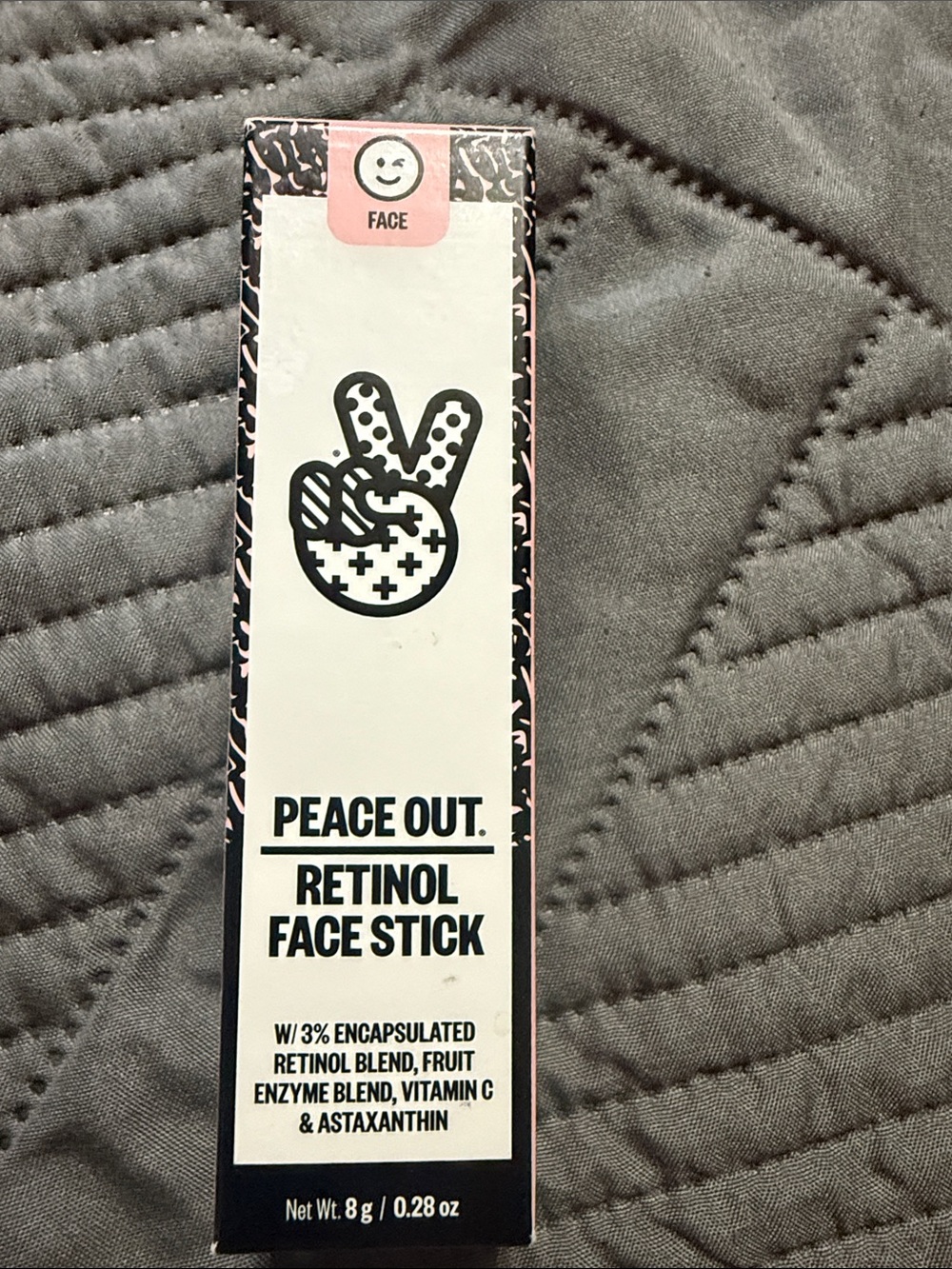 Peace Out Retinol Face Stick — Pink